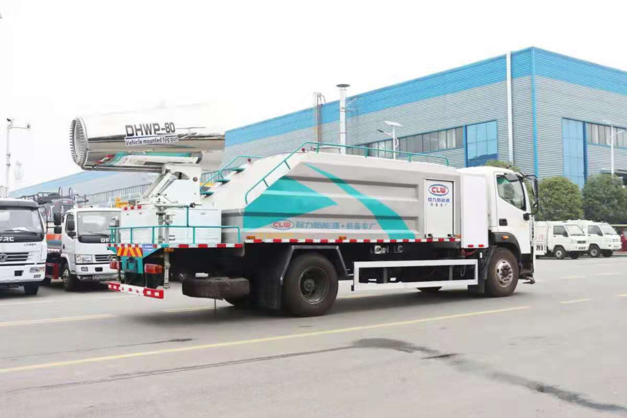 福田純電動10噸抑塵車